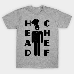 Head Chef Kitchen Boss Pictogram T-Shirt